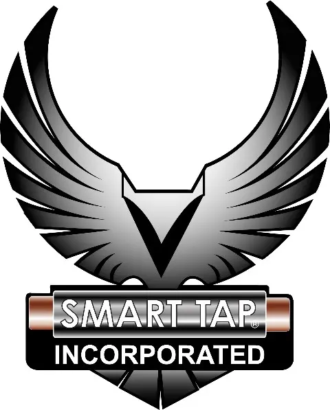 Logo of Smart Tap Incorporated. Features a stylized silver eagle with outstretched wings above the company name on a metallic banner.